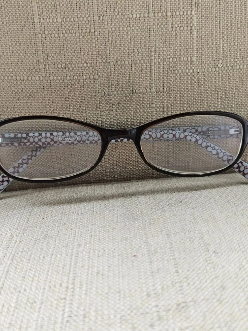 Coach Women Eyeglasses Frame 525 Brown Elana Eyewear Glasse Frame only